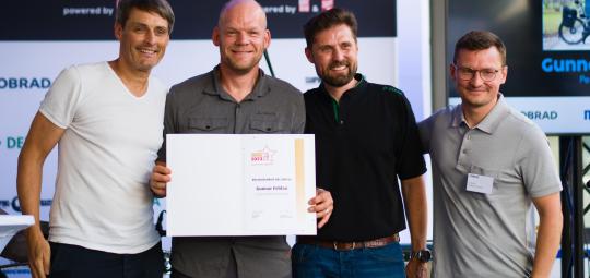 Gunnar Fehlau erhält den Bike Bild Award