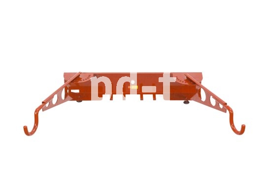 Damit kommt Ordnung in den Keller oder die Garage! So ziemlich jedes Fahrrad lässt sich hier einhängen, und ist gerade keines da, werden die Haken einfach weggeklappt.