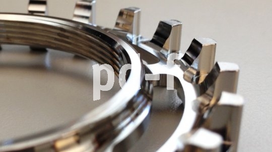 Die "Ritzel" des Riemenantriebs sind extrem haltbar und abriebfest.