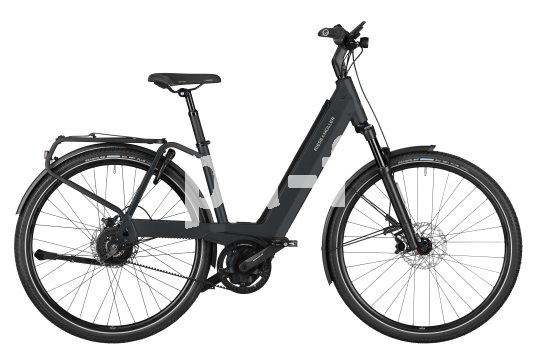 Freisteller City-E-Bike mit tiefem Durchstieg