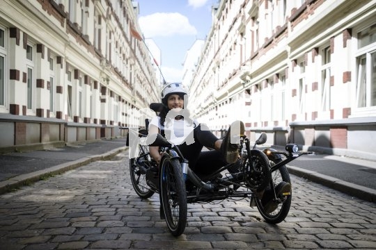Bei einem dreirädrigen S-Pedelec ist ein Blinker Pflicht.