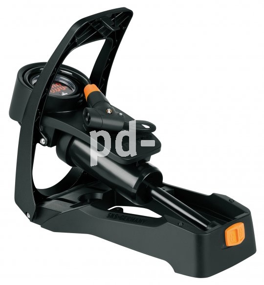 Fußluftpumpe "Airstep Digi" (79,99 Euro, SKS Germany, verfügbar)