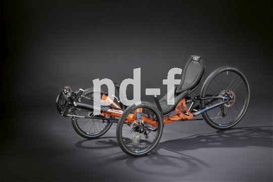 Dreirädrige Liegeräder bieten ein überaus dynamisches Fahrerlebnis. Umso mehr gilt das für ein vollgefedertes Speed-Trike, wie es Hersteller HP Velotechnik mit dem "Scorpion fs 26" im Programm hat.