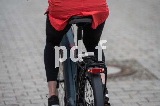 Bremslicht an Fahrrad