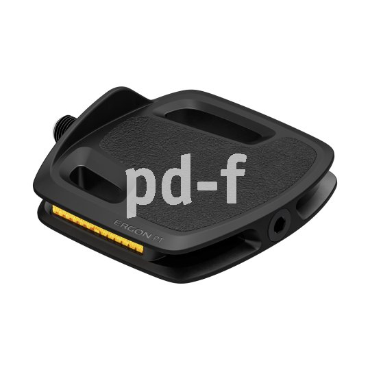 Ein ergonomisches Fahrradpedal ermöglicht runde Trittbewegungen und einen festen Stand. ergonomisches Fahrradpedal