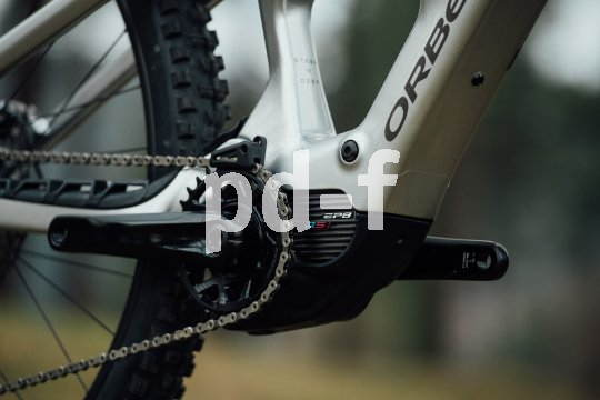 Der Motor eines E-Mountainbikes.