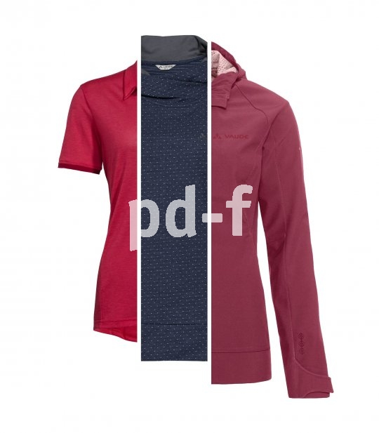 Radbekleidung besteht meist aus drei Schichten: innen eine eng anliegende Funtionsunterwäsche, darüber ein mehr oder weniger stark wärmendes Trikot (je nach Wetterlage), außen ein Windbraker oder/und Regenschutz.