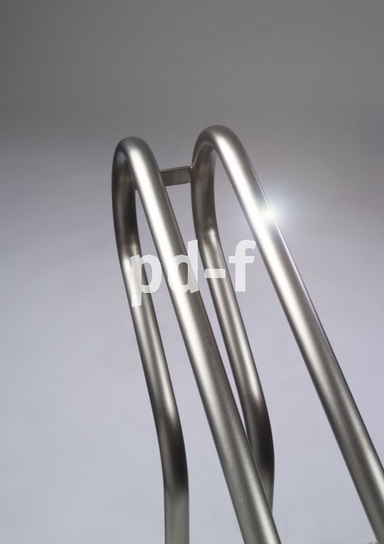 Schöner parken mit Edelstahl: Wer bei seinem Haus auf einen gepflegten Eindruck Wert legt, könnte an diesem Niro-Fahrradhalter Gefallen finden.