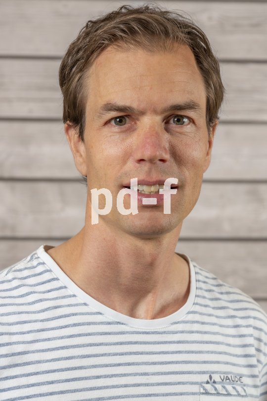 Porträt von Benedikt Tröster von der Firma Vaude.