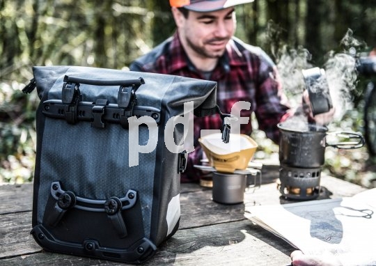 Das "Rack-Pack" von Ortlieb ist einer klassischen Fahrradtasche am ähnlichsten.