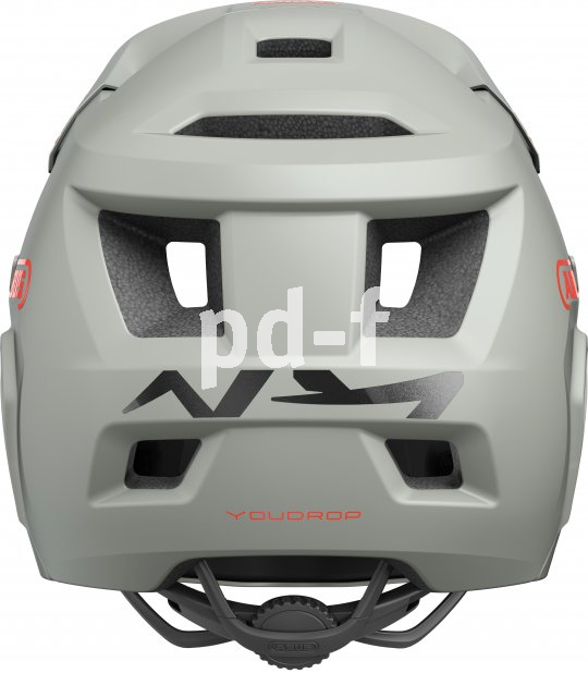 Dieser Jugend- und Kinderhelm verfügt über einen abnehmbaren Kinnbügel. Er kann also sowohl als Fullfacehelm, etwa für die ersten Trails, als auch als luftiger Alltagshelm eingesetzt werden.