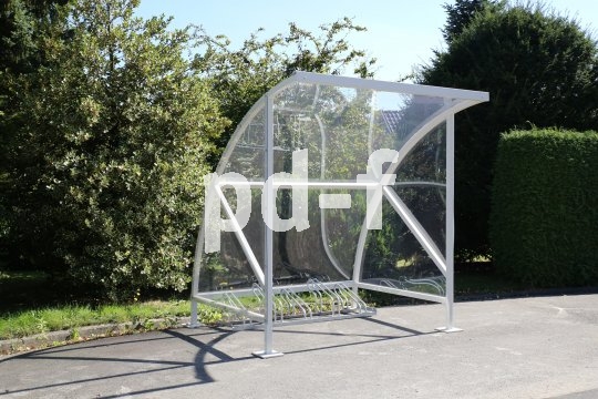 Wer bei jedem Wetter fährt, freut sich über eine überdachte Abstellanlage.