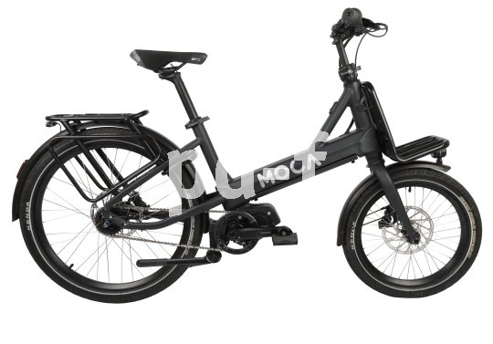 Freisteller eines Fahrrades der Marke Moca, in der Seitenansicht.