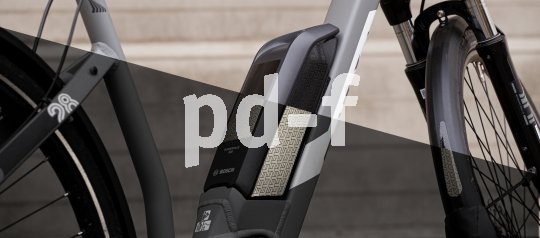 Reflektierende Aufkleber müssen nicht langweilig aussehen. Und sie geben viel passive Sicherheit, vor allem in der dunkleren Jahreszeit. Der Akku ist ein guter Platz dafür.