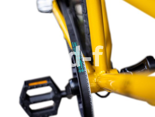 Riemenantrieb an Kinderrad