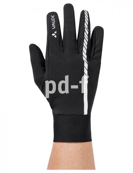 Leicht stretchendes Softshell-Material nutzt Vaude in den neuen "Strone Gloves". Reflexmaterial, Feuchtigkeitsschutz und Silikonprints für einen sicheren Griff komplettieren diesen Handschuh.