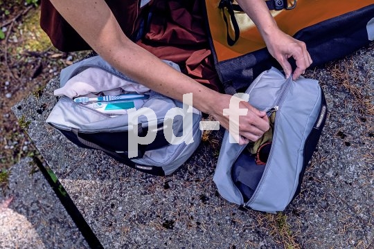 Ordnung in die beliebten wasserdichten Packtaschen bringt Hersteller Ortlieb mit den "Packing Cubes": Drei übereinander in die Taschen passende Einsätze zur praktischen Aufteilung des Gepäcks. Übersicht ist alles.