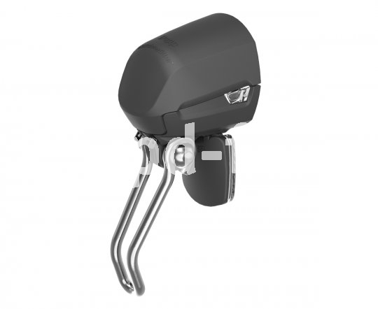 Neu bei Busch & Müller ist das kompakte LED-Frontlicht "Dopp". Es bietet 30 Lux Leuchtkraft (die StVZO fordert 10), eine klare Hell-Dunkel-Grenze, einen seitlichen Lichtaustritt und einen ansteckbaren Rückstrahler zu einem günstigen Preis.