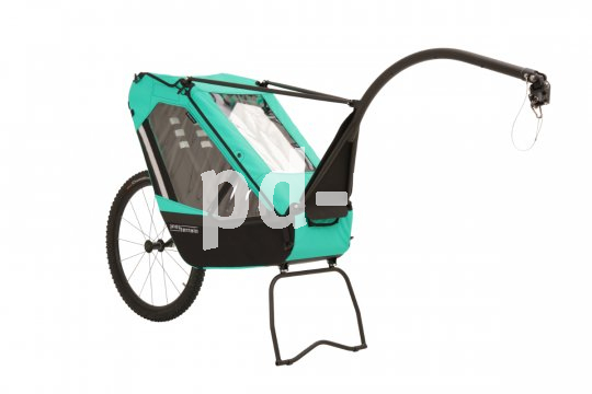 Ein breit bauender, stabiler Ständer ist notwendig, sobald ein Einspuranhänger zum Stehen kommt und be- oder entladen werden soll.