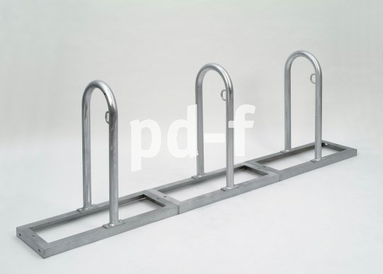 Anlehnen, anschließen, fertig: So sieht eine praktische Abstellanlage für Fahrräder aus.