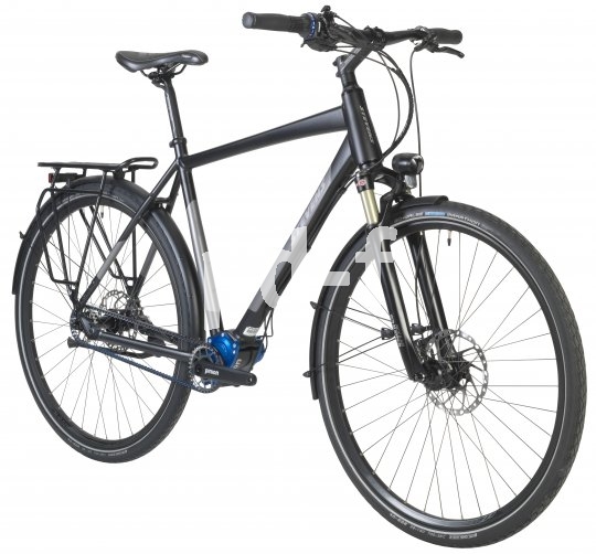 Mit Tretlagergetriebe und Carbonriemen als Cityrad ganz im Trend liegt das "P18" von Hersteller Stevens.