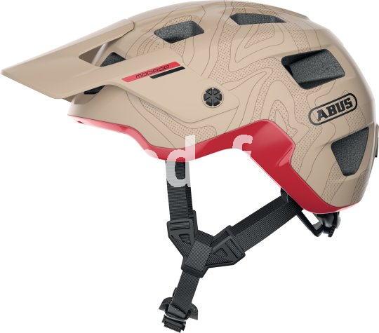 Freisteller Seitenansicht Mountainbikehelm