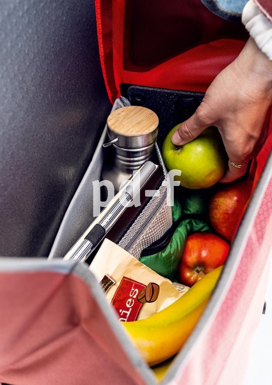 Viel Platz, eine große Öffnung und eine stabile Form sind echte Pluspunkte bei einer einkaufstauglichen Fahrradtasche.