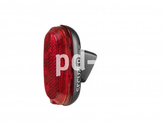 Besonders klein, aber auch besonders gut sichtbar ist das Rücklicht "Secuzed" von Busch & Müller.