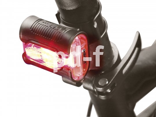 Rückleuchten wie diese strahlen auch zu den Seiten hin ab und verbessern dadurch die Sichtbarkeit.