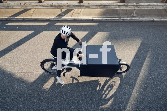 Transport mit Stil: In einer solchen Box lässt sich fast alles per Rad transportieren, und das auch noch regensicher.