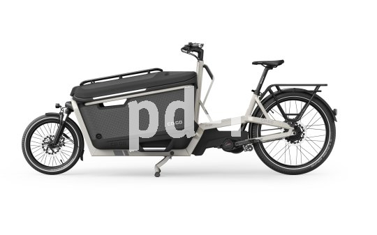 Die Lastenräder von Ca Go gibt es in unterschiedlichen Varianten. Freisteller Lastenrad