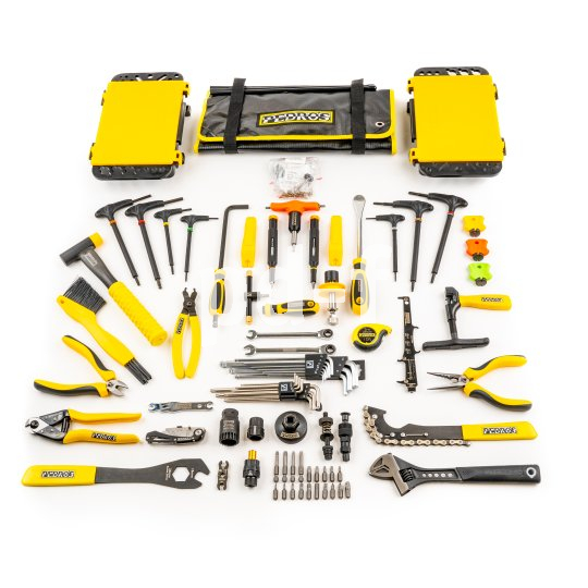 Freisteller eines Werkzeugsets.