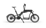 Freisteller eines Cargobikes in der Seitenansicht.