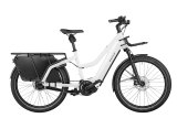 E-Bike mit längerem Gepäckträger