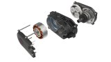 Bauteile eines E-Bike-Antriebes