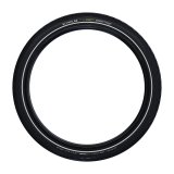 Freisteller eines Fahrradreifens, in der Seitenansicht.